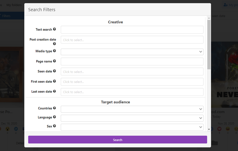 Dropispy Filters