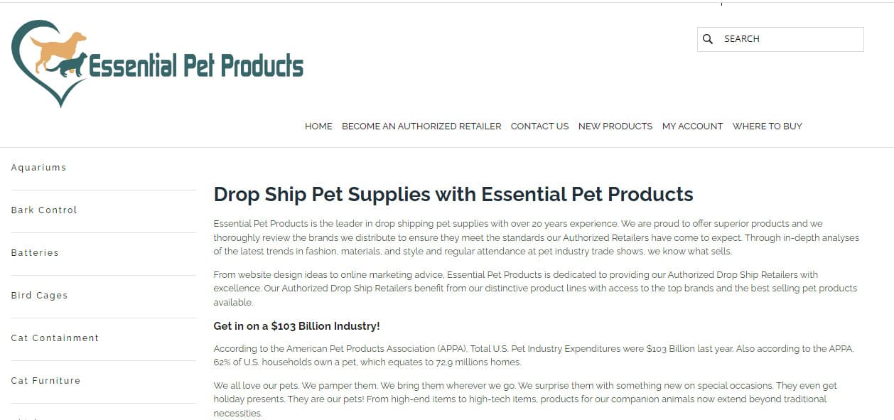 Top 15 Pet Dropshipping Suppliers Dropispy