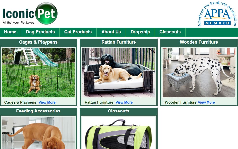 Essential pet products clearance dropshippers