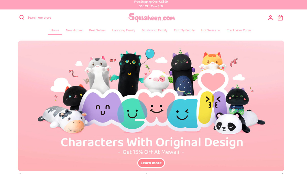 Squisheen Best dropshipping stores