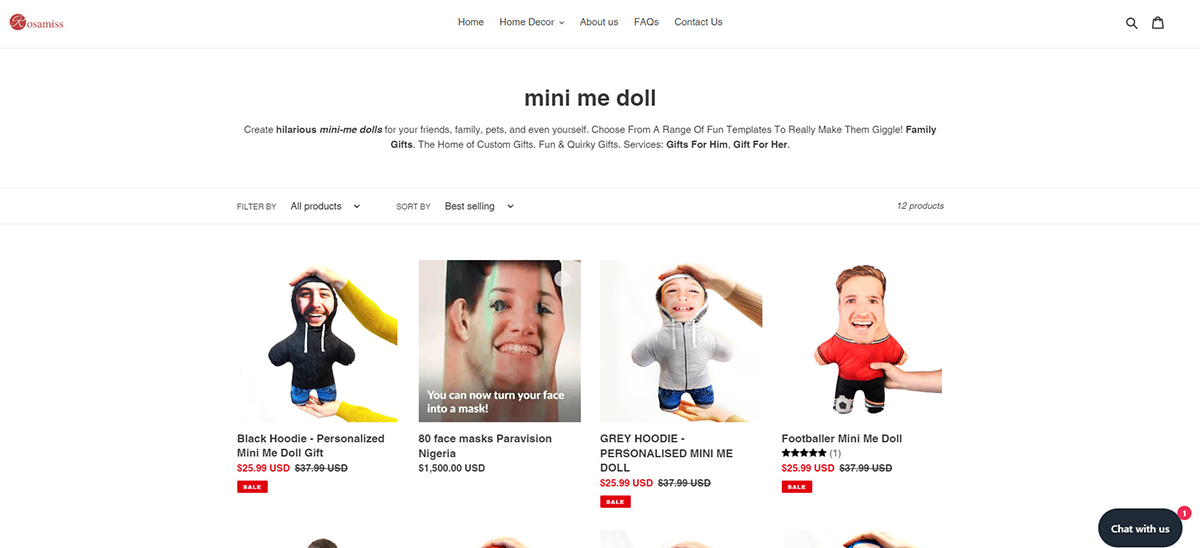 Rosamiss mini me doll Best dropshipping stores