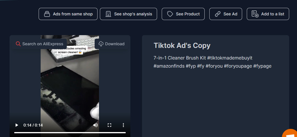 TikTok ads examples  #1 TikTok ads spy tool - Pipiads