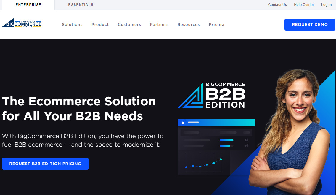 best B2B e-commerce platforms BigCommerce B2B Edition