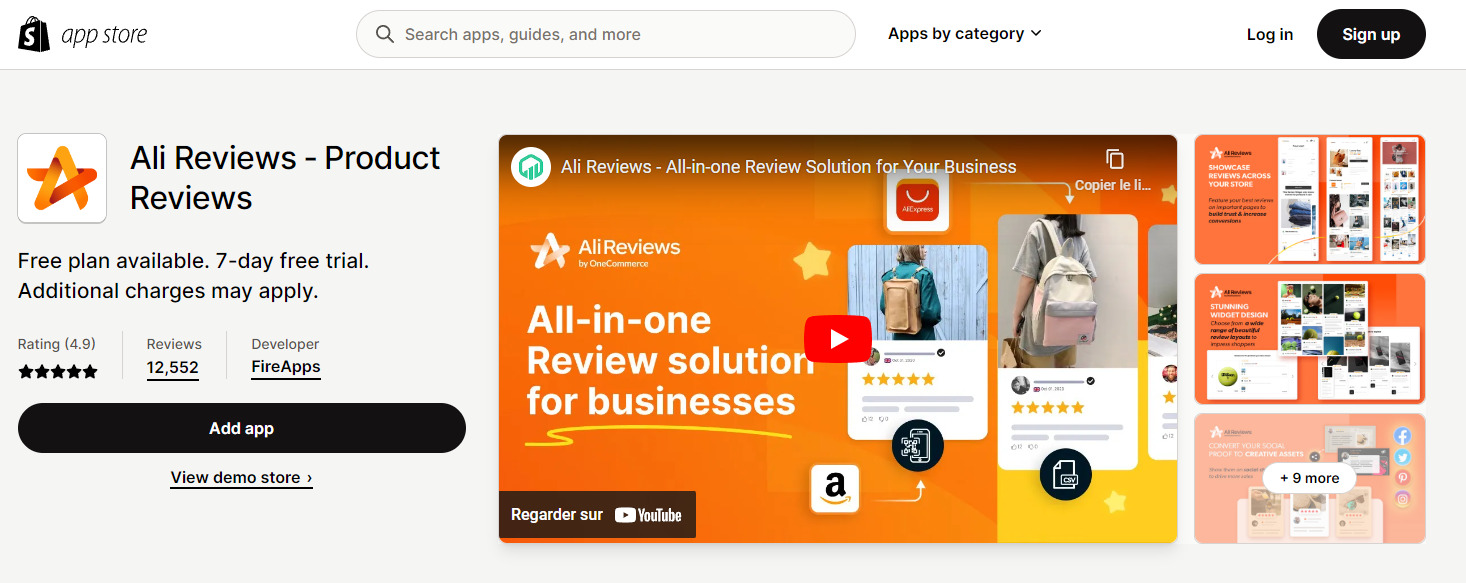 Ali Reviews Best review apps for shopify