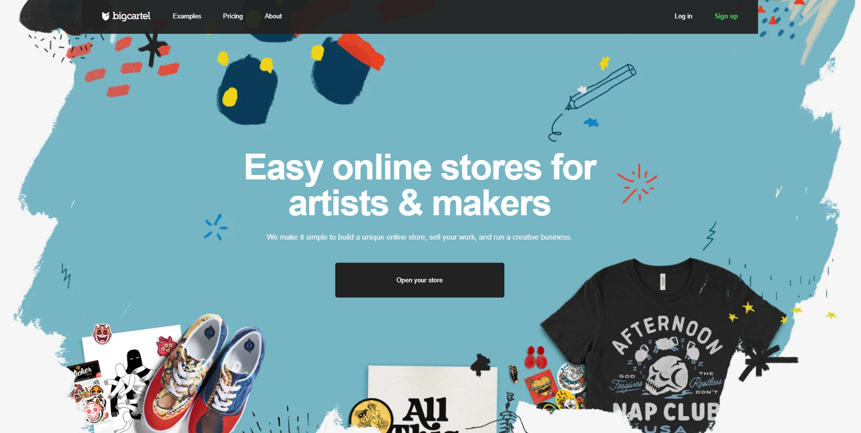 BigCartel free Shopify alternatives