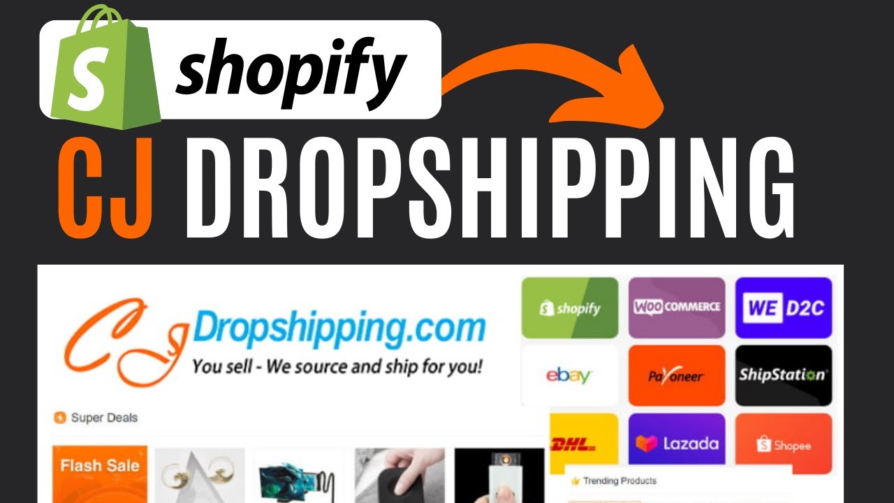 How to add CJDropshipping to Shopify