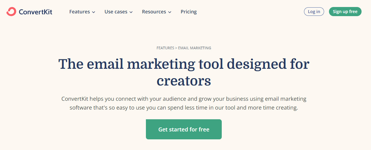 ConvertKit - The creators' choice for email marketing