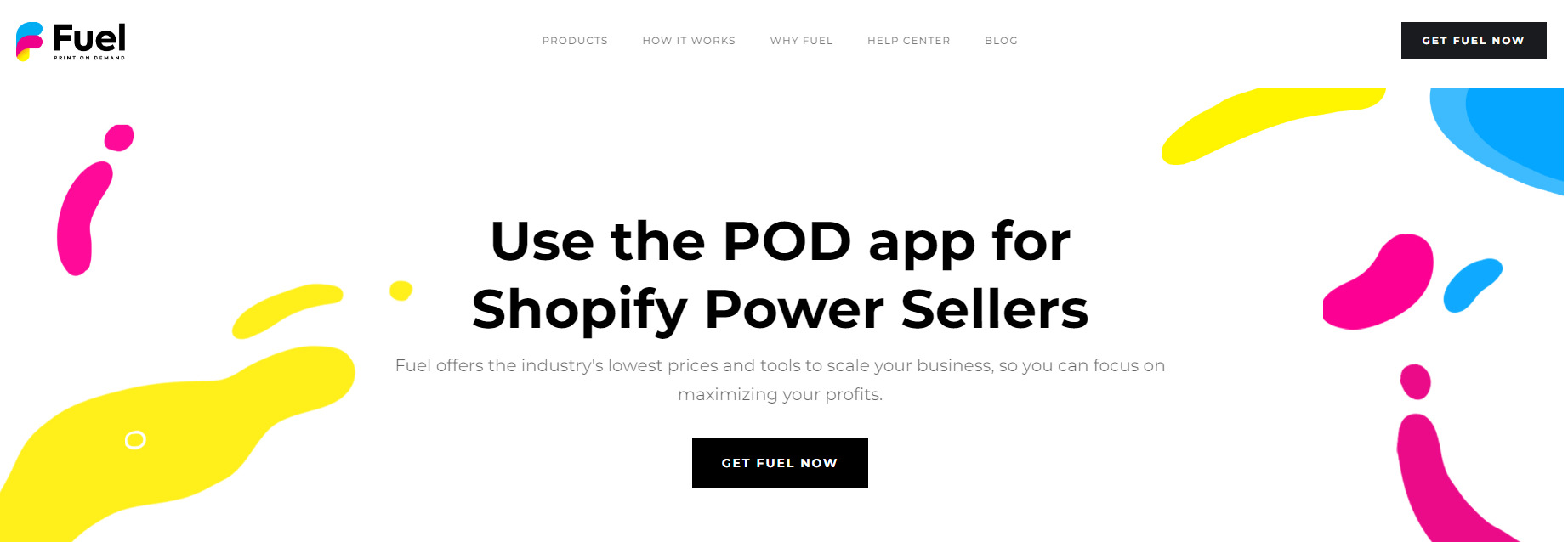 Fuel best shopify print on demand apps