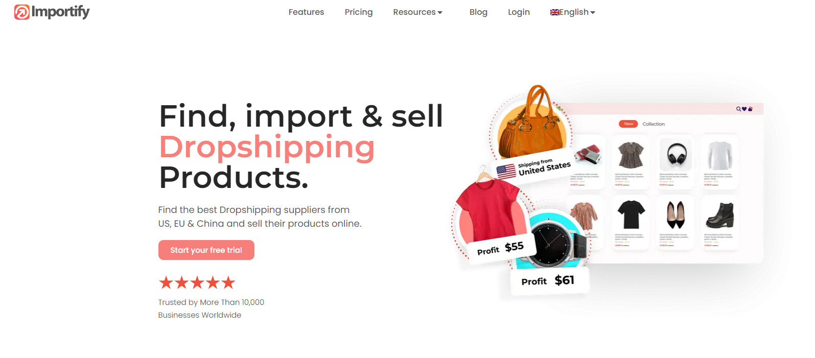 Importify how to dropship on shopify with alibaba