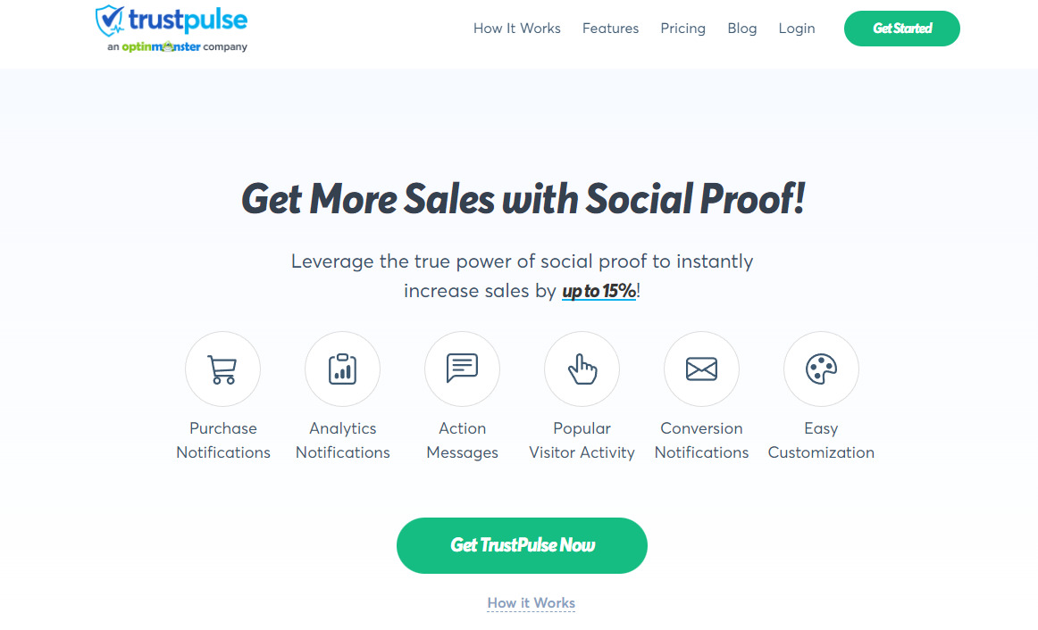 TrustPulse best shopify apps to increase sales