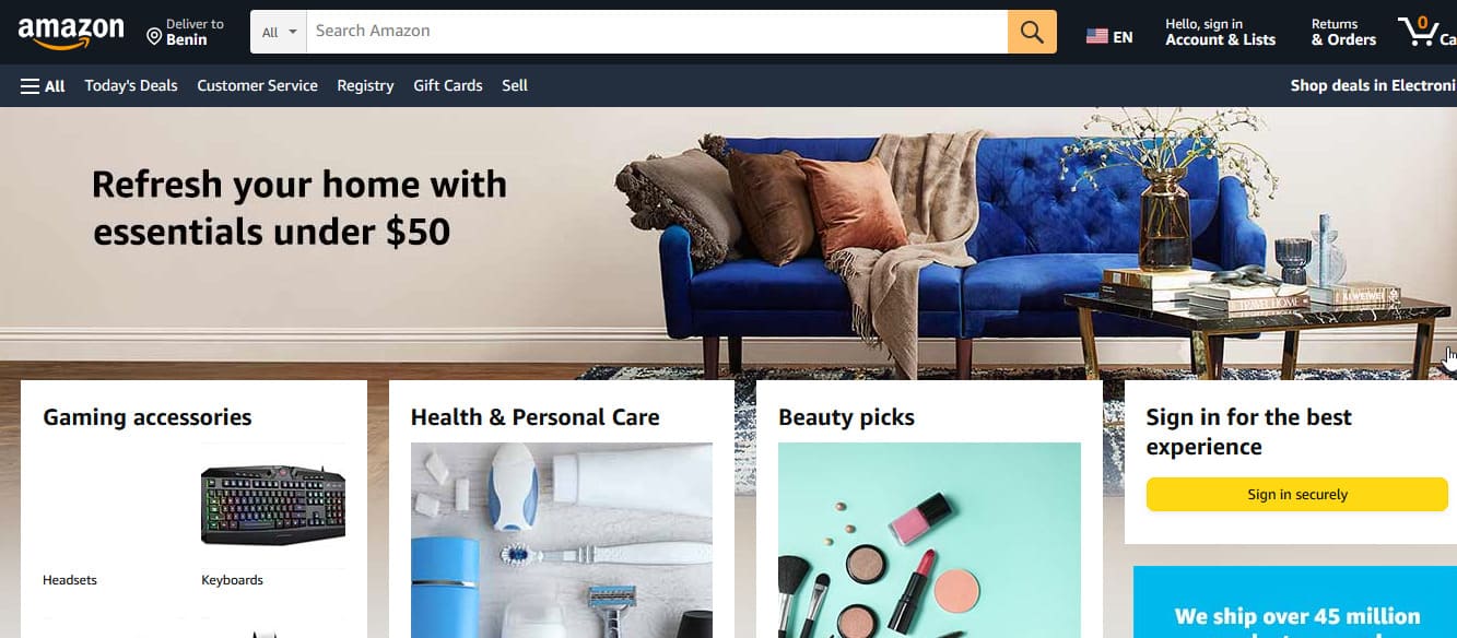 Amazon best online platforms to sell products