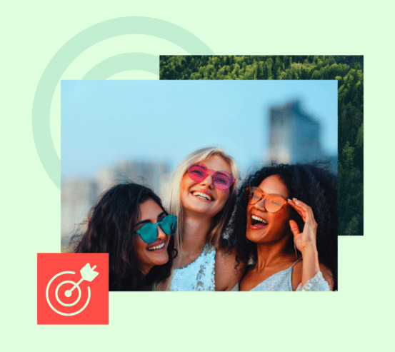 Instagram influencers: Trois femmes portant des lunettes de soleil avec le texte 