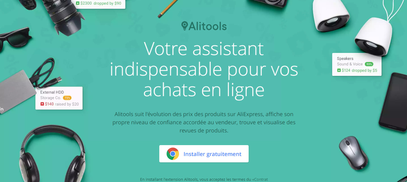 Alitools: Chrome extensions for dropshipping