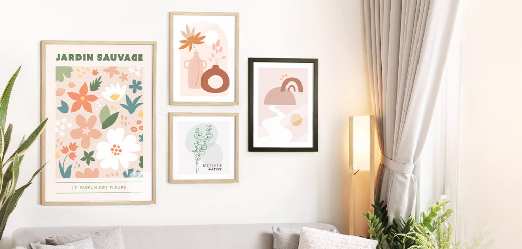 Framed posters