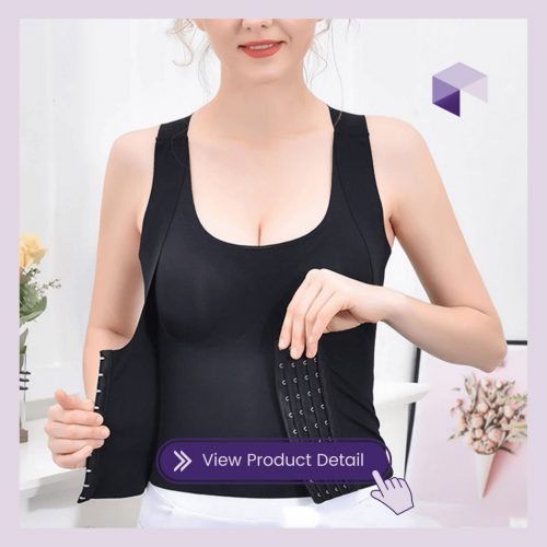 Clothing Dropshipping 4-in-1 Waist Buttoned Bra Shapewear
