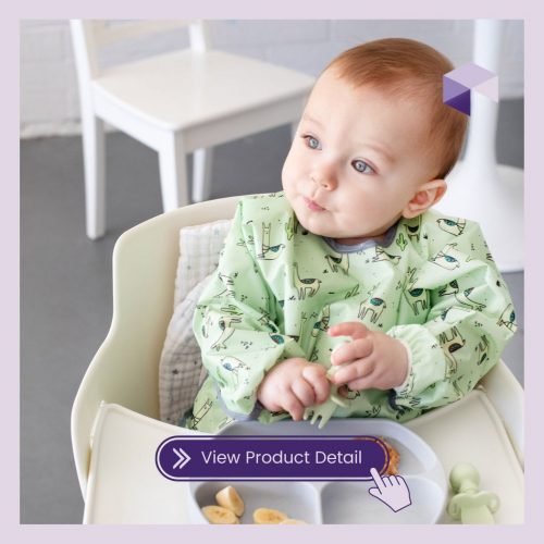 Best Baby Products to Sell Online : Long Sleeve Bib